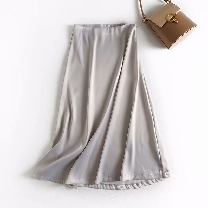 New 2021 High Waist Spring A-line Fashion Pure Color Elegant Midi Length Skirt Women Clothes Faldas Jupe Femme Saia 8oei, Black
New 2021 High Waist Spring A-line Fashion Pure Color Elegant Midi Length Skirt Women Clothes Faldas Jupe Femme Saia 8oei, Black