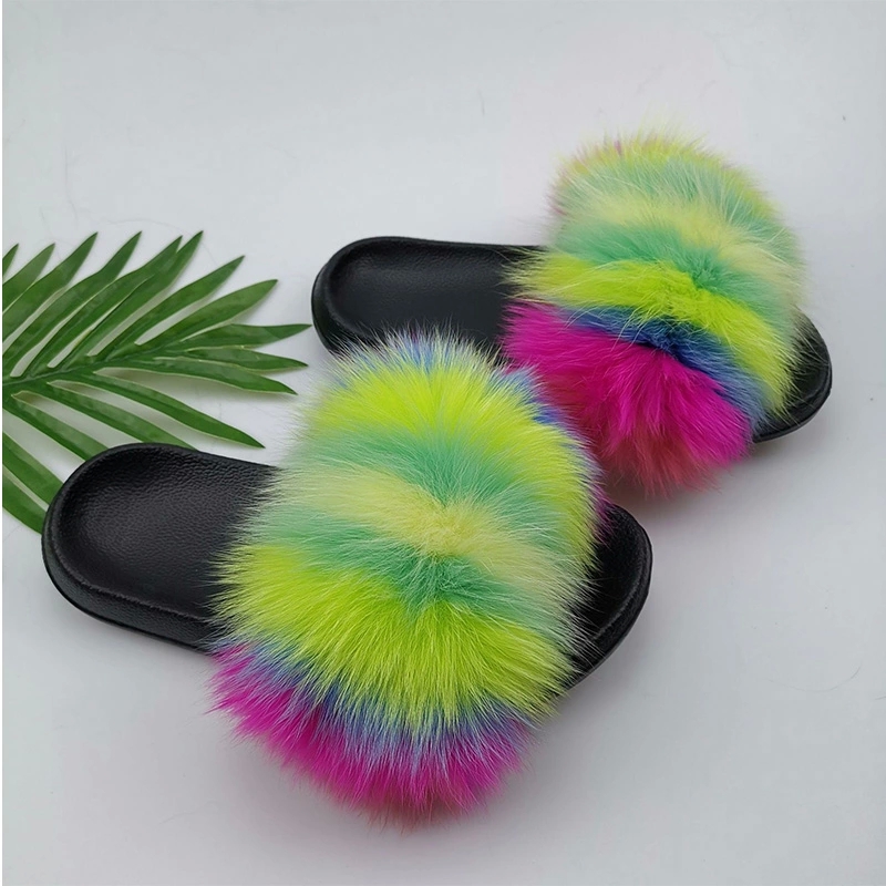 Women Summer Fox Fur Slippers Shoes Woman Fluffy Fur Flip Flop Flat Furry Plush Slides Outdoor Sandals Ladies Fashion Shoes Hot #eM5a, Beige
Women Summer Fox Fur Slippers Shoes Woman Fluffy Fur Flip Flop Flat Furry Plush Slides Outdoor Sandals Ladies Fashion Shoes Hot #eM5a, Beige