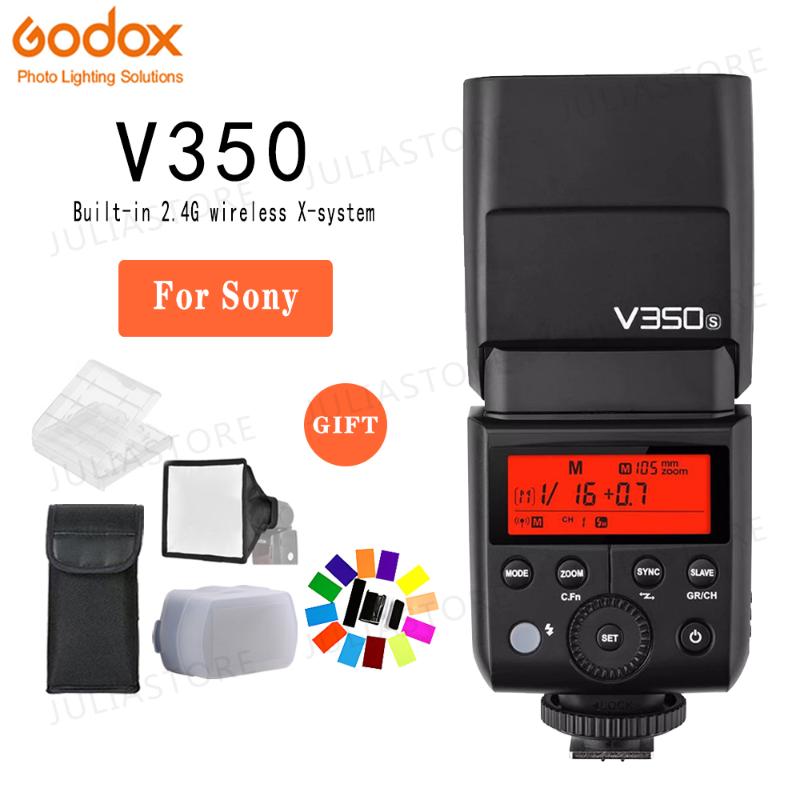 

Godox V350SL 2.4G Li-ion Camera Speedlite Flash with Built-in Rechargeable Battery for a7RIII a7RII a7R a58 a99