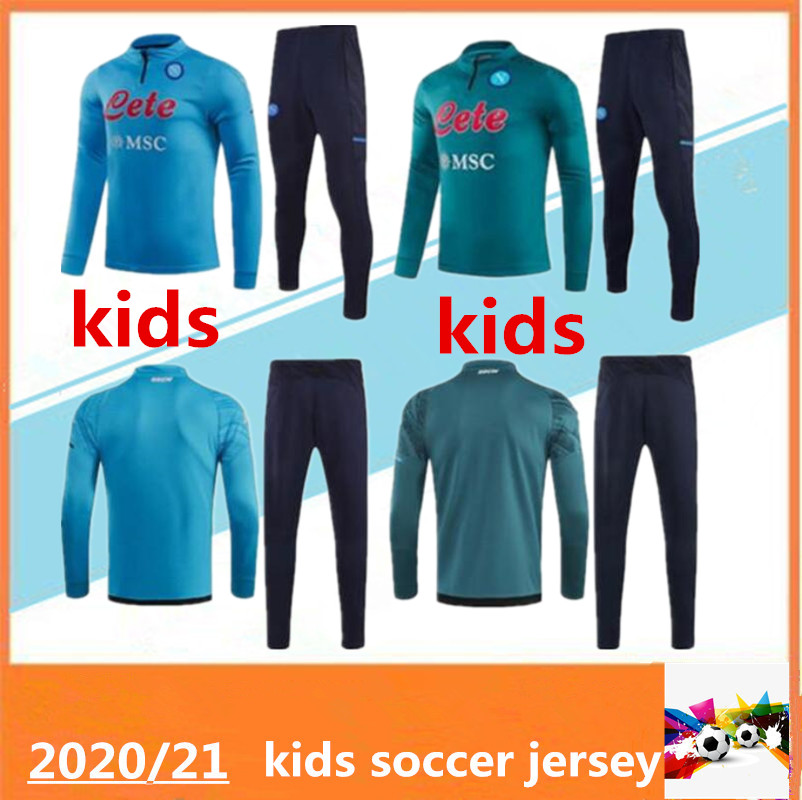 2020 2021 KIDS Napoli Hamsik Insigne Callejon Zielinski Soccer tracksuit 20/21 KIDS SSC Naples veste maillot de football training suit, Green
2020 2021 KIDS Napoli Hamsik Insigne Callejon Zielinski Soccer tracksuit 20/21 KIDS SSC Naples veste maillot de football training suit, Green