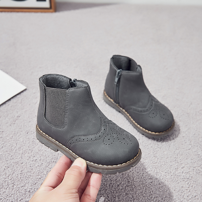 sapato New! chaussure Children boots girls fille kids shoes menina grey boot for autumn SandQ baby hard toe&heel nonslip, 24
sapato New! chaussure Children boots girls fille kids shoes menina grey boot for autumn SandQ baby hard toe&heel nonslip, 24