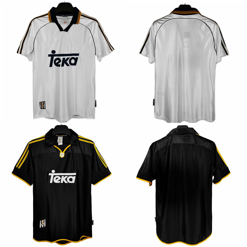 Top 98 99 00 01 Real Madrid Retro jerseys 1998 1999 Soccer jersey vintage classic 2000 2001 RAUL Redondo MIJATOVIC camisetas shirt, Black;yellow
Top 98 99 00 01 Real Madrid Retro jerseys 1998 1999 Soccer jersey vintage classic 2000 2001 RAUL Redondo MIJATOVIC camisetas shirt, Black;yellow