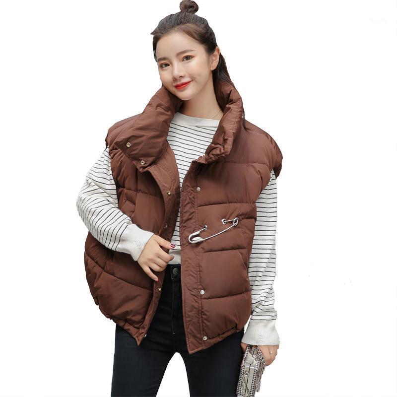 New Waistcoat For Women's Winter Jacket 2020 Stand Collar Sleeveless Loose Oversize Bread Vest Female Gilet Fashion Clothes D4571, Beige
New Waistcoat For Women's Winter Jacket 2020 Stand Collar Sleeveless Loose Oversize Bread Vest Female Gilet Fashion Clothes D4571, Beige