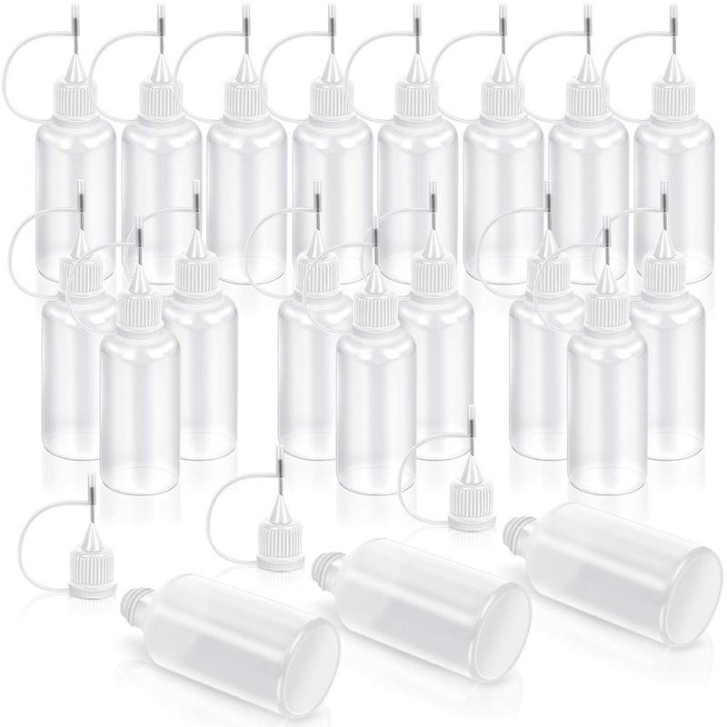 20 Pcs Precision Tip Applicator Bottle, Empty Applicator Glue Bottle for Small Gluing Projects, Paper Quilling DIY Craft, Acryli
20 Pcs Precision Tip Applicator Bottle, Empty Applicator Glue Bottle for Small Gluing Projects, Paper Quilling DIY Craft, Acryli