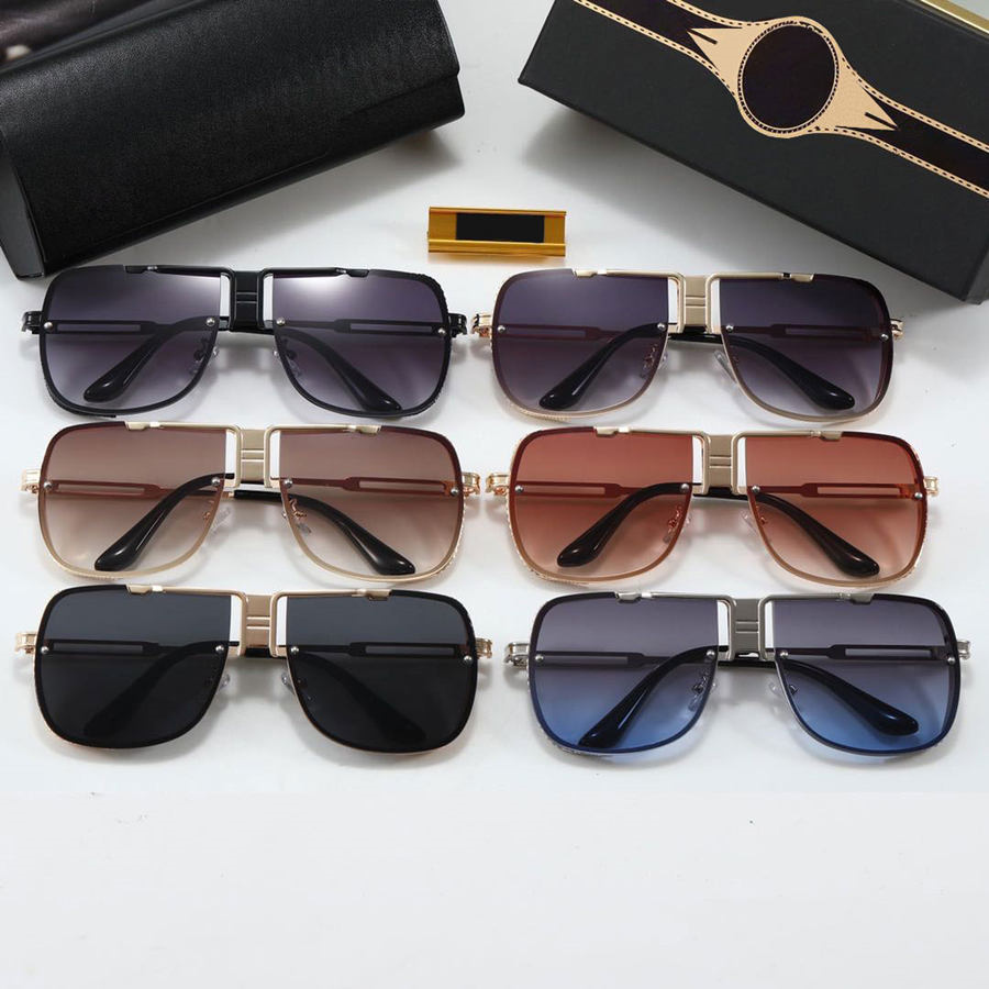 Designer Sunglasses Fashion Temperament Glasses Ultraviolet-proof Design for Man Woman Full Frame 6 Color Optional Top Quality
Designer Sunglasses Fashion Temperament Glasses Ultraviolet-proof Design for Man Woman Full Frame 6 Color Optional Top Quality