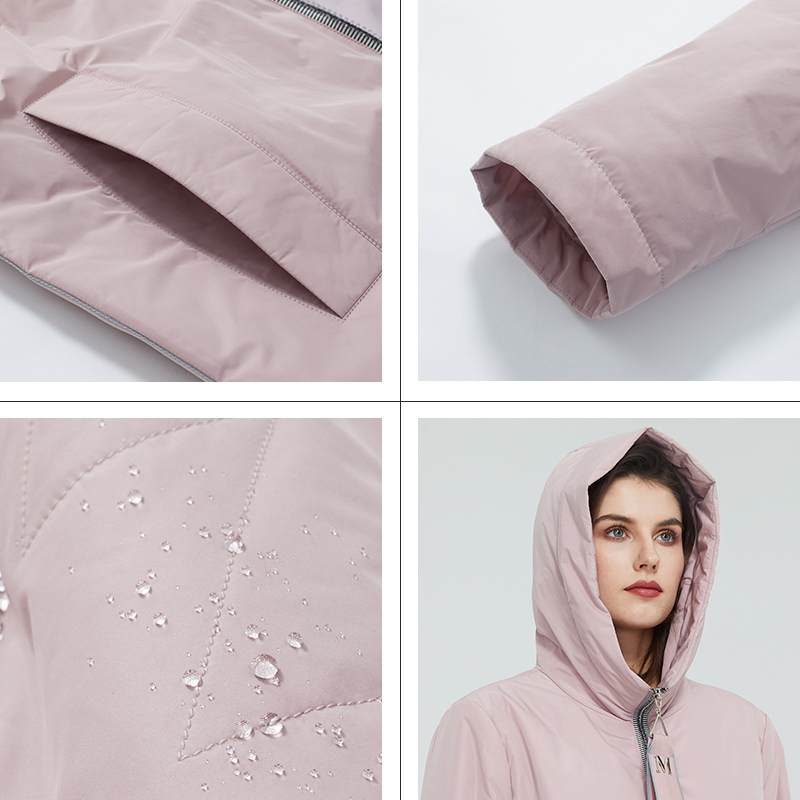 Astrid Spring new arrival women jacket outerwear high quality plus size midlength style with zipper women fashion AM8608 200928