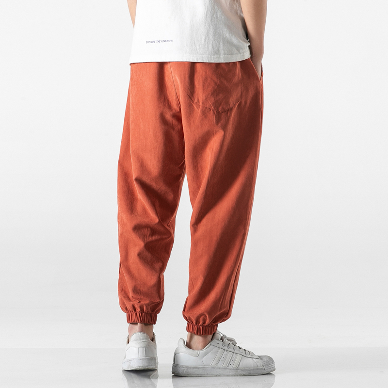 SingleRoad Men's Harem Pants Joggers Men Summer Cold Feeling Hip Hop Japanese Streetwear Sweatpants Trousers Joggers Male 201027