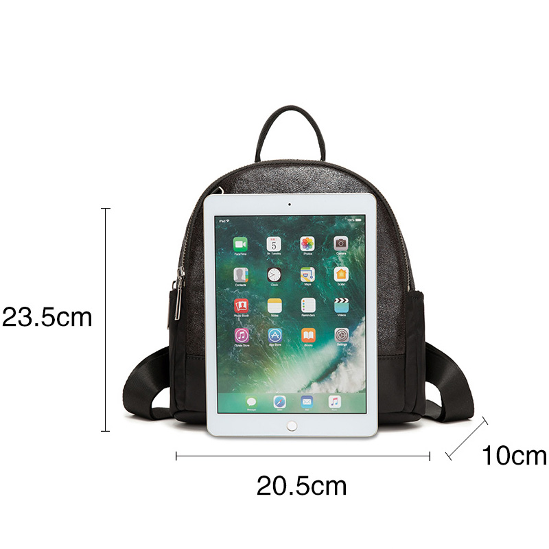 Zency Soft Pu Leather Backpack New Fashion Design Female Knapsack Patchwork Anti-theft Multifuctional High Quality Rucksack, Khaki
Zency Soft Pu Leather Backpack New Fashion Design Female Knapsack Patchwork Anti-theft Multifuctional High Quality Rucksack, Khaki