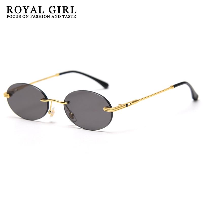 Sunglasses ROYAL GIRL Vintage Round Men Fahsion Women Oval Glasses Rimless Eyewear UV400 Ss068
Sunglasses ROYAL GIRL Vintage Round Men Fahsion Women Oval Glasses Rimless Eyewear UV400 Ss068