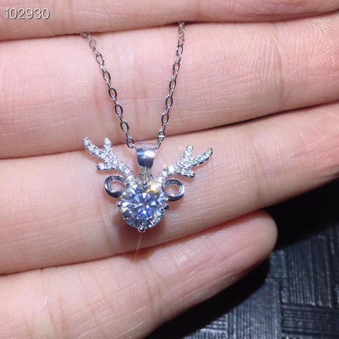 Korea Cute Elk Necklace Sweet Romantic Crystal Pendant Necklace Girls Birthday Christmas Gifts Clavicle Chain Lover's Jewelry1
Korea Cute Elk Necklace Sweet Romantic Crystal Pendant Necklace Girls Birthday Christmas Gifts Clavicle Chain Lover's Jewelry1