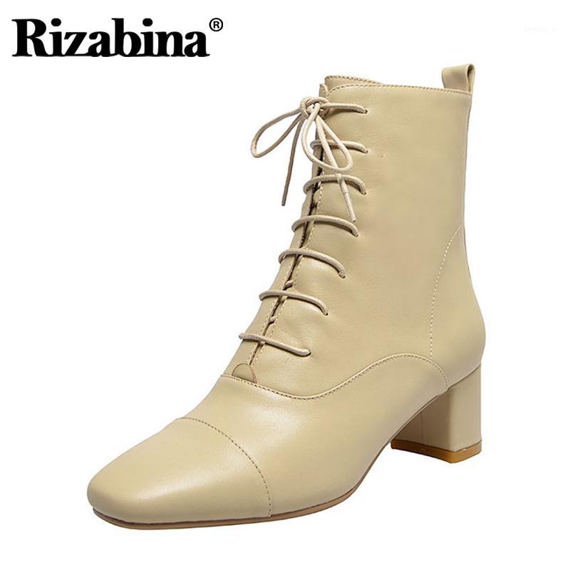 Rizabina Genuine Leather Women Ankle Boots Cross Strap Square Toe Shoes Thick Heel Winter Warm Boots Party Footwear Size 33-411, Black
Rizabina Genuine Leather Women Ankle Boots Cross Strap Square Toe Shoes Thick Heel Winter Warm Boots Party Footwear Size 33-411, Black