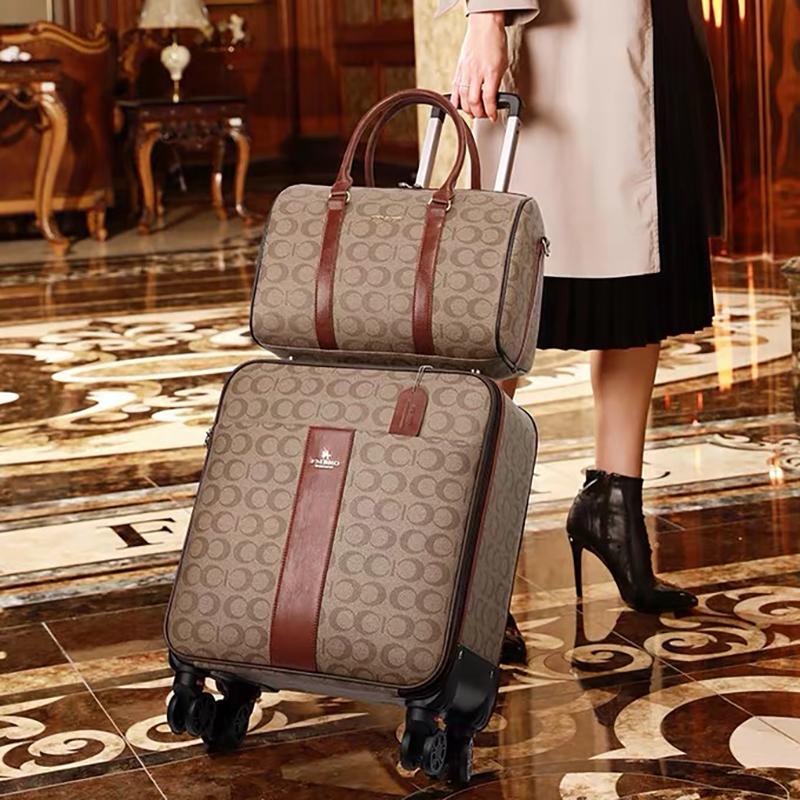 Suitcases Pu Leather Suitcase Set Ladies Fashion Rolling With Handbag Men's Luxury Trolley Luggage Travel Bag Carry-on
Suitcases Pu Leather Suitcase Set Ladies Fashion Rolling With Handbag Men's Luxury Trolley Luggage Travel Bag Carry-on