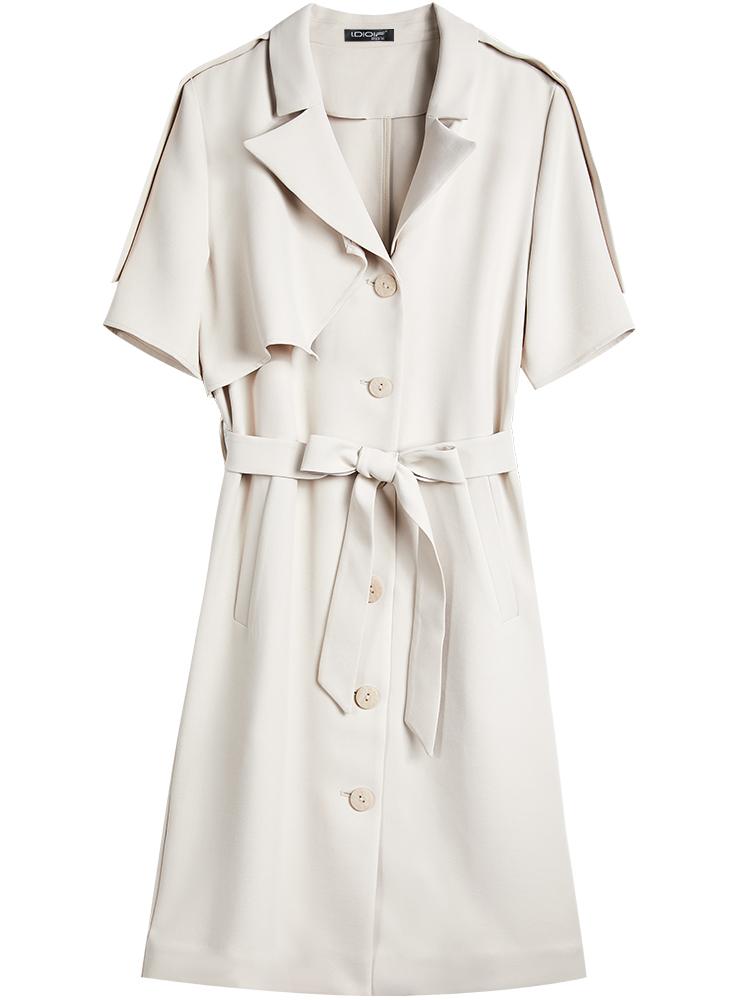 Suit dress female French retro 2020 summer new waist slimming temperament professional skirt, Beige
Suit dress female French retro 2020 summer new waist slimming temperament professional skirt, Beige
