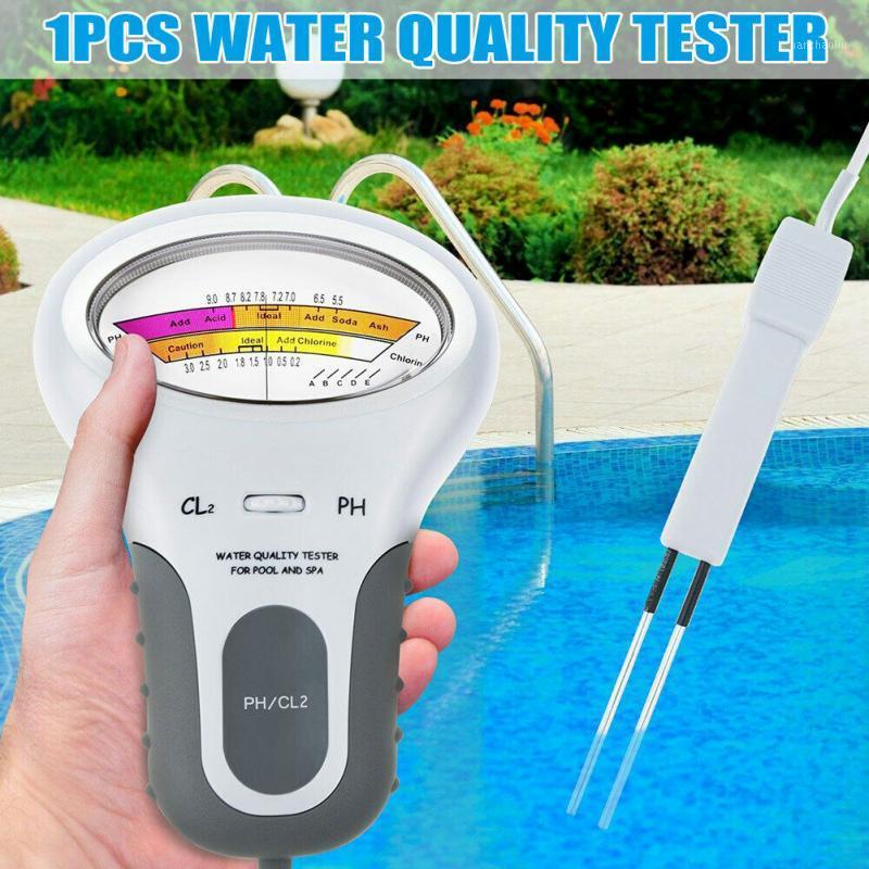Portable Digital 2 In 1 Water Quality PH CL2 Tester Meter For Swimming Pool Spa Water Quality Analysis Chlorine Test Kit1
Portable Digital 2 In 1 Water Quality PH CL2 Tester Meter For Swimming Pool Spa Water Quality Analysis Chlorine Test Kit1