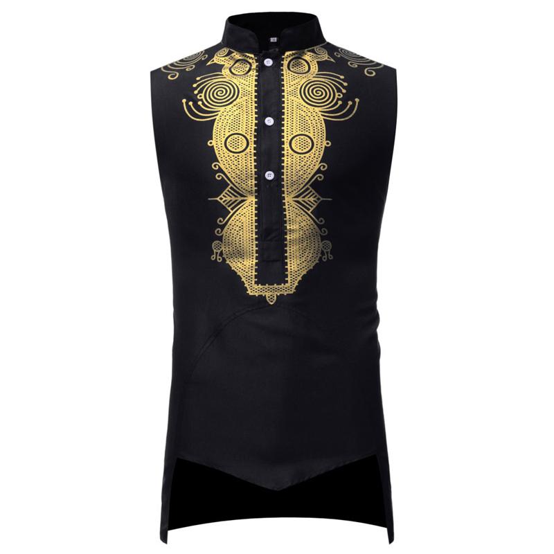 African Designer Mens Shirts Summer Plus Size Mid East Muslim Dress Shirts For Men Ethnic Pattern Chieftain For Men B545, Black
African Designer Mens Shirts Summer Plus Size Mid East Muslim Dress Shirts For Men Ethnic Pattern Chieftain For Men B545, Black