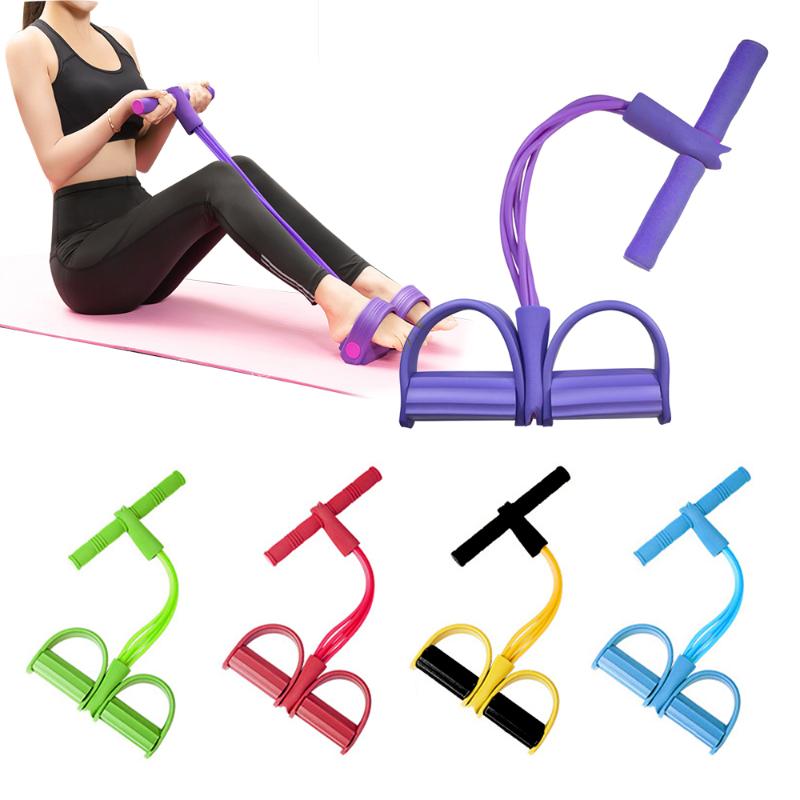 Multifunctional 4 Tubes Latex Foot Elastic Pull Rope expander muscle fitness workout Pedal Sports Equipment Resistance Bands
Multifunctional 4 Tubes Latex Foot Elastic Pull Rope expander muscle fitness workout Pedal Sports Equipment Resistance Bands