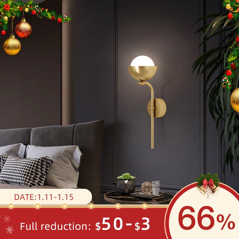 Nordic Wall Light for Bedroom Gold/Black Modern Bedside Stair Aisle Wall Lamp Acrylic Shade Bedroom Decor Indoor Lighting G9
Nordic Wall Light for Bedroom Gold/Black Modern Bedside Stair Aisle Wall Lamp Acrylic Shade Bedroom Decor Indoor Lighting G9