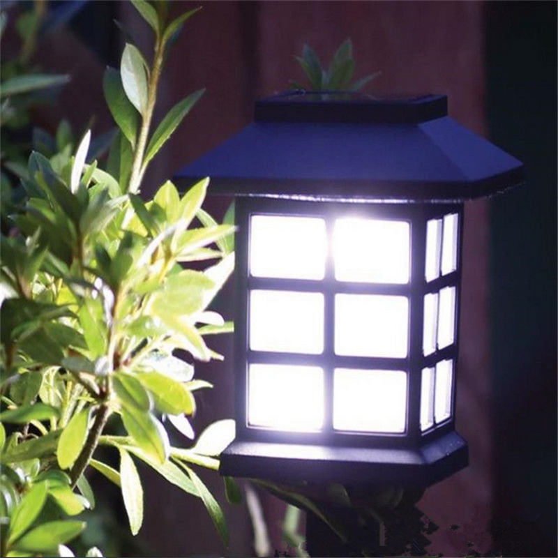 Outdoor Sensor Solar Light Waterproof LED Solar Garden Light Lawn Lamp Landscape Night Lamp Pathway Patio Driveway Yar