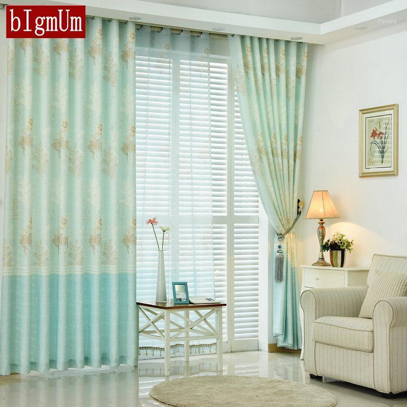 Pastoral Style Window Floral Leaf Print Curtain For Living Room Tulle Curtains Blinds Voile Home Decorative Bedroom Soft cortina1
Pastoral Style Window Floral Leaf Print Curtain For Living Room Tulle Curtains Blinds Voile Home Decorative Bedroom Soft cortina1