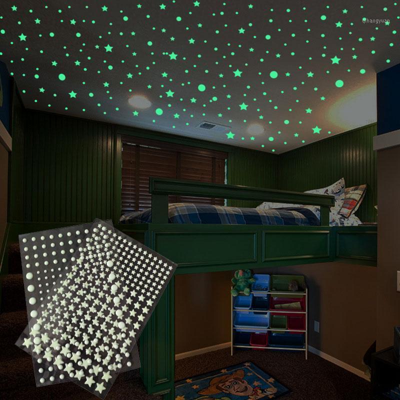 202 pcs/set 3D Bubble Luminous Stars Dots Wall Sticker kids room bedroom home decoration decal Glow in the dark DIY Stickers1
202 pcs/set 3D Bubble Luminous Stars Dots Wall Sticker kids room bedroom home decoration decal Glow in the dark DIY Stickers1