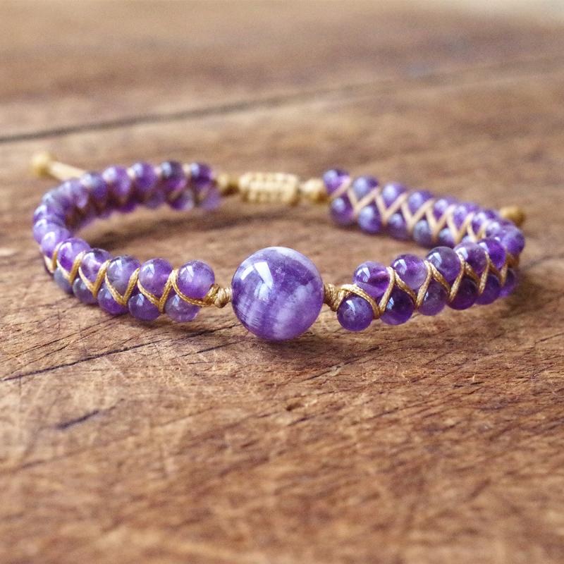 Natural Stone String Beads Braided Yoga Bracelet & Bangle Women Men Handmade DIY Jewelry Bohemia Charm Warp Bracelet Friendship
Natural Stone String Beads Braided Yoga Bracelet & Bangle Women Men Handmade DIY Jewelry Bohemia Charm Warp Bracelet Friendship