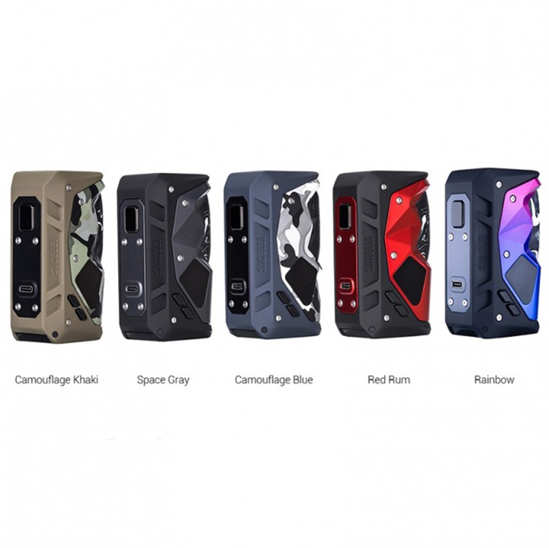 100% Authentic Sigelei Humvee 215 TC Vape Mod Variable Voltage 18650 Battery Box Mod for Thick oil Cartridge VS Yocan Uni
100% Authentic Sigelei Humvee 215 TC Vape Mod Variable Voltage 18650 Battery Box Mod for Thick oil Cartridge VS Yocan Uni