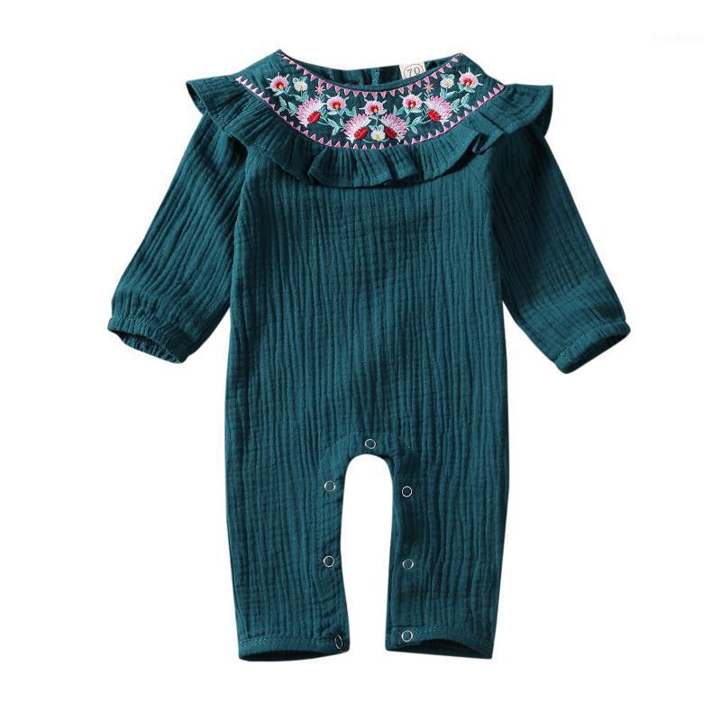Baby Autumn Clothing Newborn Kid Baby Girl Clothes Flower Embroidery Ruffle Romper Jumpsuit Long Sleeve Outfit1, As pic
Baby Autumn Clothing Newborn Kid Baby Girl Clothes Flower Embroidery Ruffle Romper Jumpsuit Long Sleeve Outfit1, As pic
