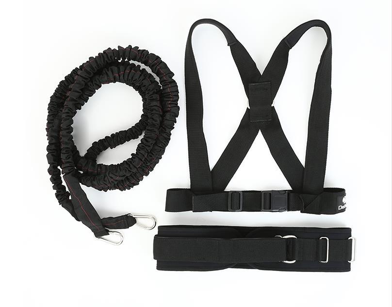 80LB Double resistance training tension rope elastic track and field running explosive force bouncing physical fitness
80LB Double resistance training tension rope elastic track and field running explosive force bouncing physical fitness