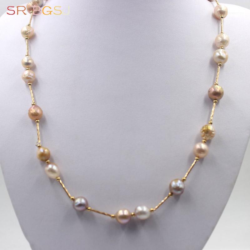 Free Shipping 10mm Nearly Round Edsion Freshwater Pearl Beads Copper Spacer Handmade Necklace 19"- 60"1
Free Shipping 10mm Nearly Round Edsion Freshwater Pearl Beads Copper Spacer Handmade Necklace 19"- 60"1