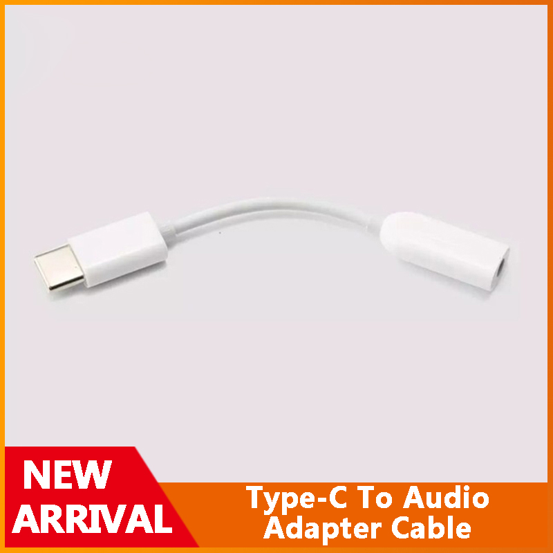 Type C To AUDIO Male To 3.5mm Female Audio Adapter Cable Type C To 3.5 Headphone Aux for Xiaomi Note, White
Type C To AUDIO Male To 3.5mm Female Audio Adapter Cable Type C To 3.5 Headphone Aux for Xiaomi Note, White