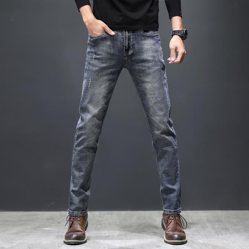 High-quality Cotton Stretch Men Slim-fit Denim Jeans 2021 Spring AutumnNew Clothing Pocket Youth Fashion Fit Pants,801-802, Blue
High-quality Cotton Stretch Men Slim-fit Denim Jeans 2021 Spring AutumnNew Clothing Pocket Youth Fashion Fit Pants,801-802, Blue