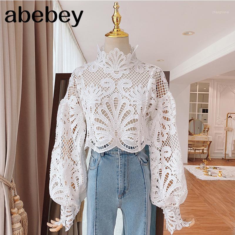 Newest Fashion 2020 Designer dress Women' Lantern Sleeve Guipure Lace Blouse Top1, As pic
Newest Fashion 2020 Designer dress Women' Lantern Sleeve Guipure Lace Blouse Top1, As pic