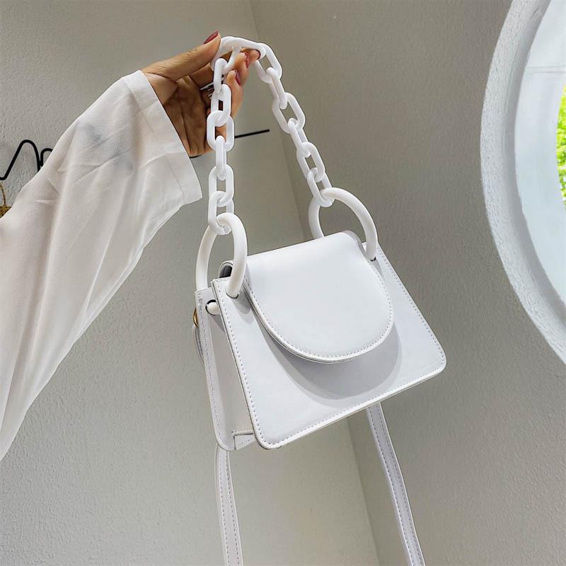 Bag women's bag 2021 new trend fashion one shoulder messenger women's chain hand Pu small square, Black
Bag women's bag 2021 new trend fashion one shoulder messenger women's chain hand Pu small square, Black
