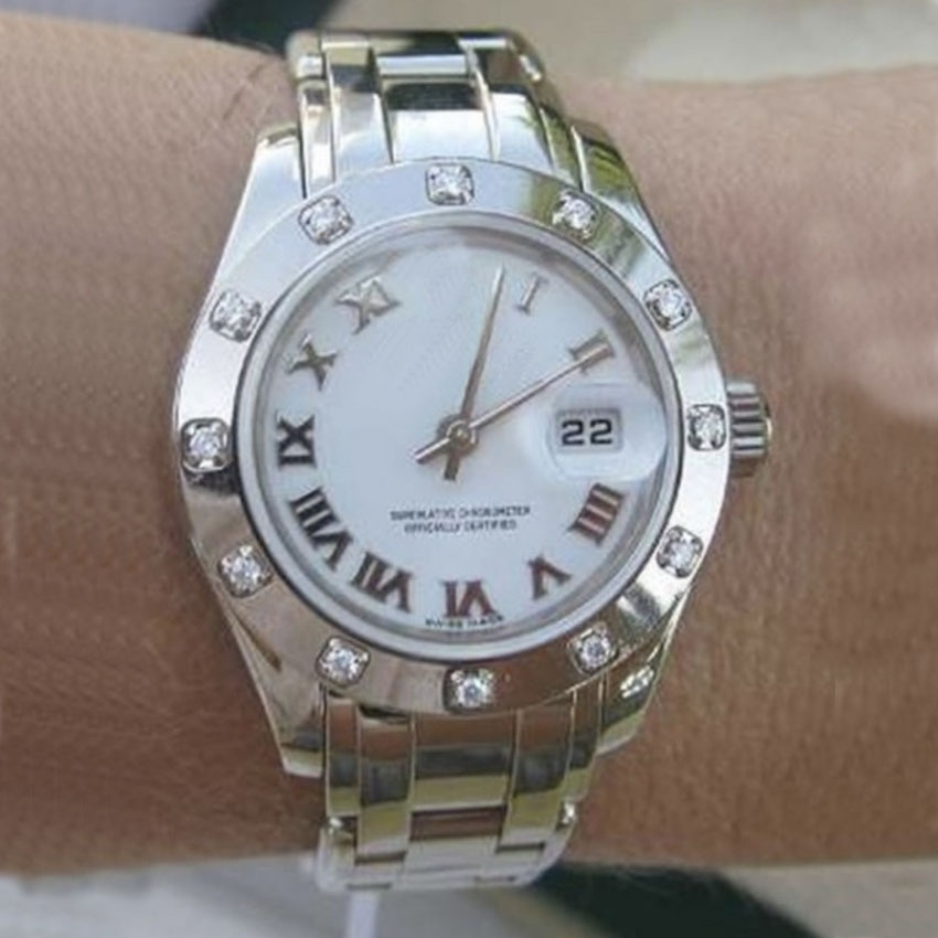 waterproof stainless steel automatic woman Vintage diamond watches Silver and gold 36mm Independent factory production. Premium waterproof watchs, 01
waterproof stainless steel automatic woman Vintage diamond watches Silver and gold 36mm Independent factory production. Premium waterproof watchs, 01