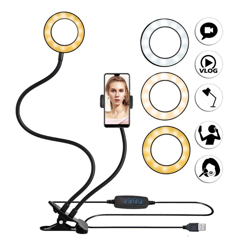 Rovtop Photography LED Selfie Ring Light 65cm Dimmable Camera Phone Ring Lamp With Stand Tripods For Makeup Video Live Studio
Rovtop Photography LED Selfie Ring Light 65cm Dimmable Camera Phone Ring Lamp With Stand Tripods For Makeup Video Live Studio