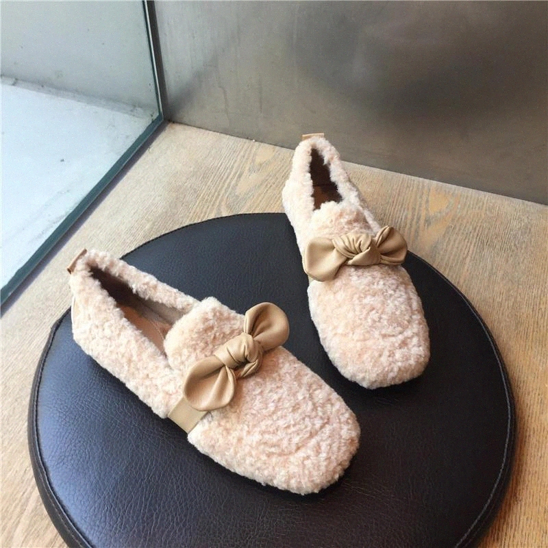 2020 Winter Shoes Women Flats Warm Fur Shoes Soft Casual Woman Loafers Sweet Ladies Slip-on Winter Footwear A2649 #xm0u, Beige
2020 Winter Shoes Women Flats Warm Fur Shoes Soft Casual Woman Loafers Sweet Ladies Slip-on Winter Footwear A2649 #xm0u, Beige