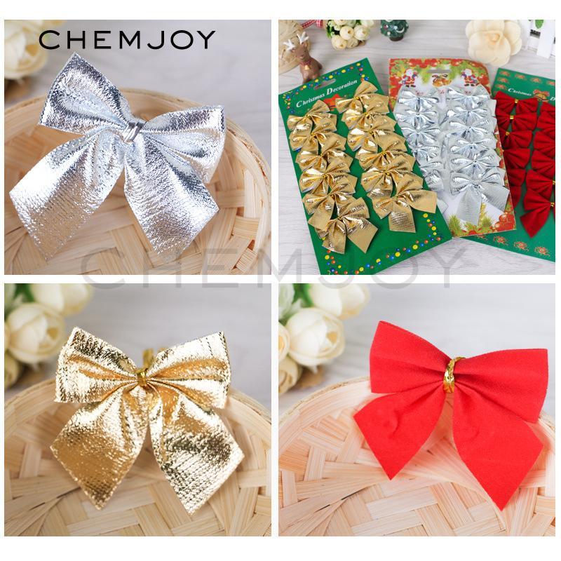 12Pcs/Set Christmas Tree Decorations Mini Bows Gold Silver Red Ornaments Gift Packing Bow New Year Party Decoration1
12Pcs/Set Christmas Tree Decorations Mini Bows Gold Silver Red Ornaments Gift Packing Bow New Year Party Decoration1