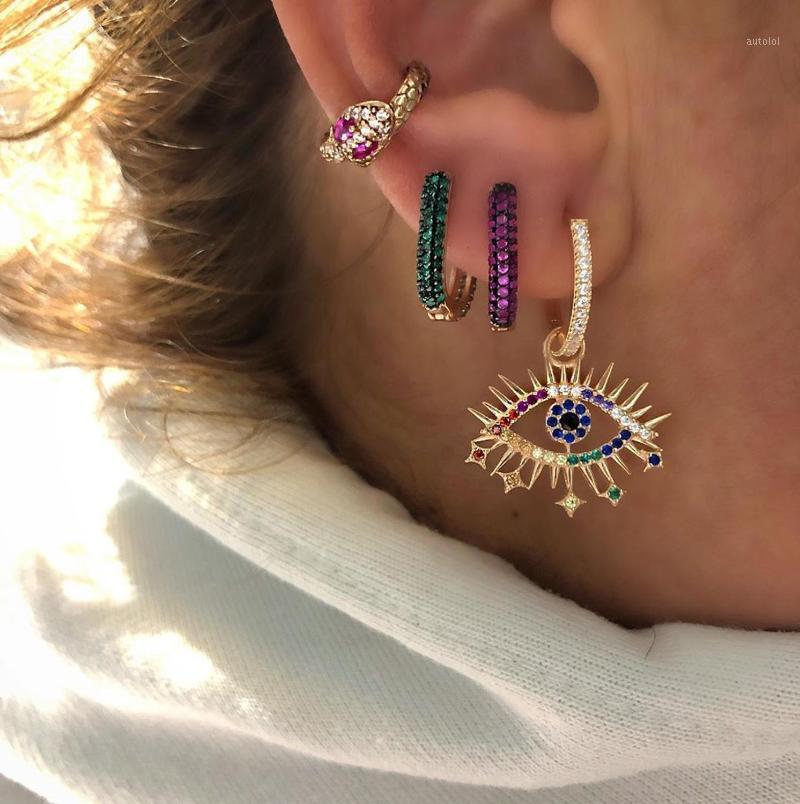 rose gold color fashion lucky women jewelry blue rainbow cz turkish evil eye charm dangle earring1
rose gold color fashion lucky women jewelry blue rainbow cz turkish evil eye charm dangle earring1
