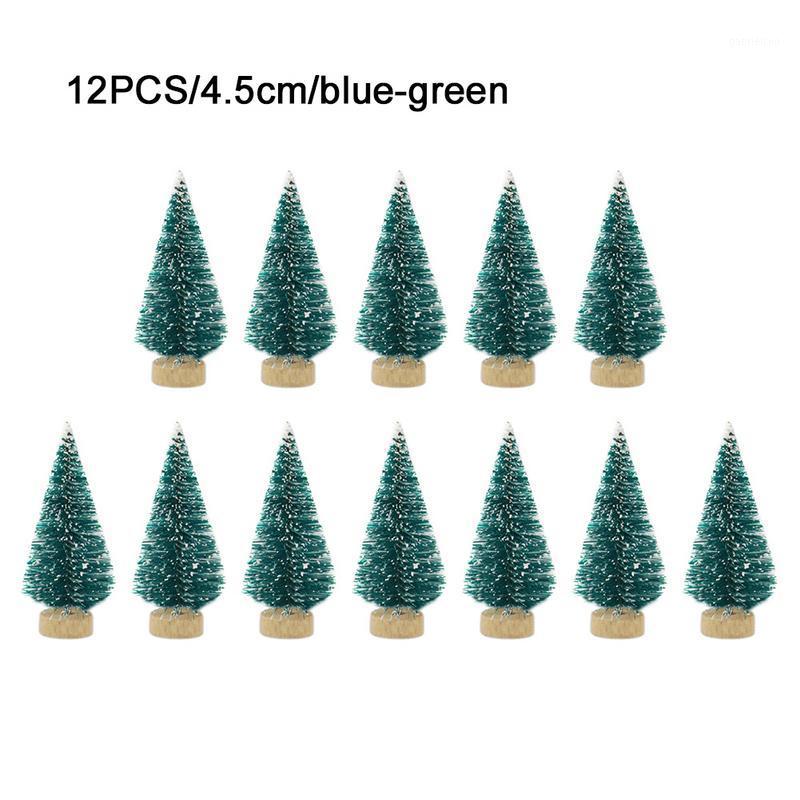 12-Piece Mini Christmas Tree Sisal Silk Cedar - Decoration Small Christmas Tree - Gold Silver Blue Green White Mini1
12-Piece Mini Christmas Tree Sisal Silk Cedar - Decoration Small Christmas Tree - Gold Silver Blue Green White Mini1
