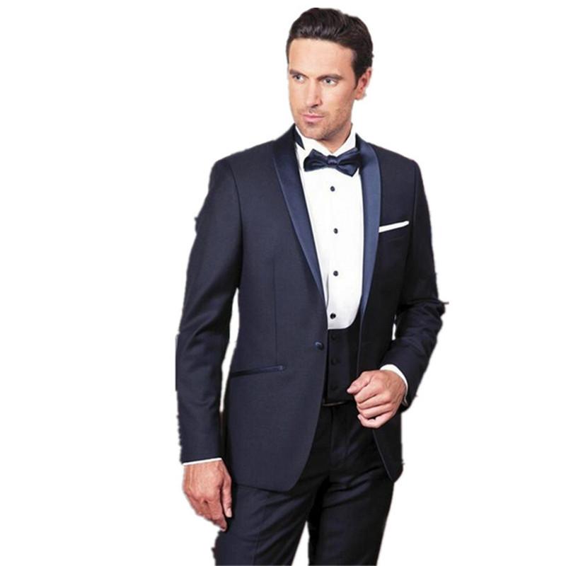 New Groomsmen Shawl Satin Lapel Groom Tuxedos Men Suits Wedding Best Man Blazer (Jacket+Pants+bow Tie+Vest, Black
New Groomsmen Shawl Satin Lapel Groom Tuxedos Men Suits Wedding Best Man Blazer (Jacket+Pants+bow Tie+Vest, Black