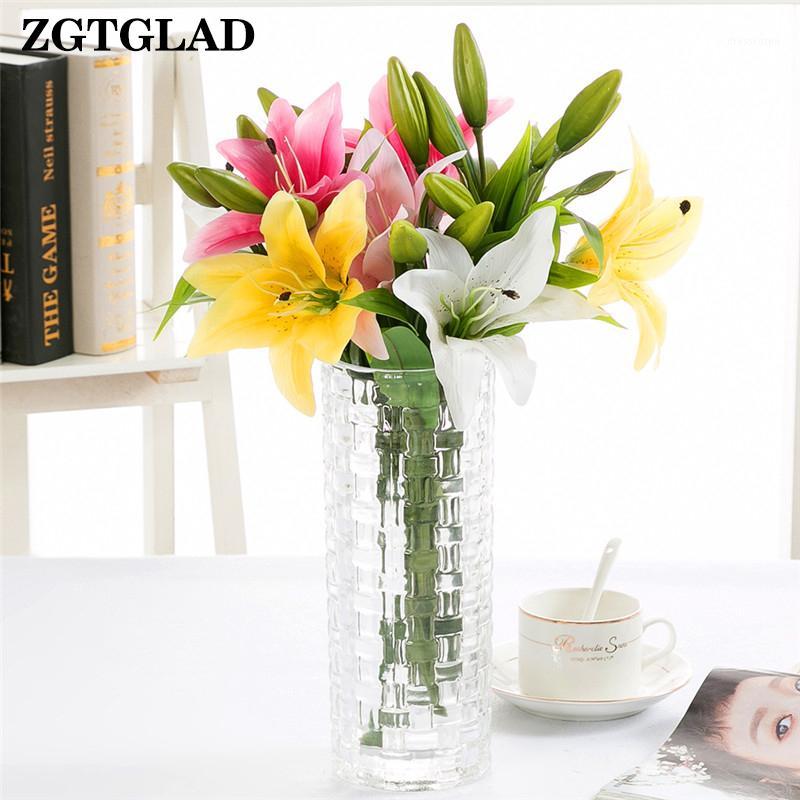 1Pcs Artificial Lily Flowers Fake Flower Plants Bridal Party Home Wedding Decor Supplies1, Yellow
1Pcs Artificial Lily Flowers Fake Flower Plants Bridal Party Home Wedding Decor Supplies1, Yellow