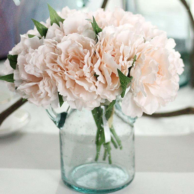 A bouquet 5 Heads Artificial Natural Lifelike Peony Flower Hydrangea Bouquet Silk Flower DIY Home Party Decor with Green leaf1
A bouquet 5 Heads Artificial Natural Lifelike Peony Flower Hydrangea Bouquet Silk Flower DIY Home Party Decor with Green leaf1