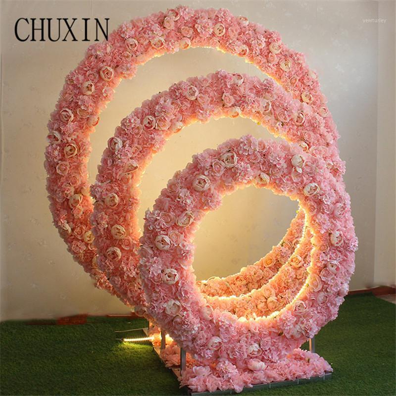 12pcs Per Circle Artificial Rose Hydrangea Flower Row Wedding Decorative Background Wall Hotel Window Decoration Fake Flower1, White
12pcs Per Circle Artificial Rose Hydrangea Flower Row Wedding Decorative Background Wall Hotel Window Decoration Fake Flower1, White