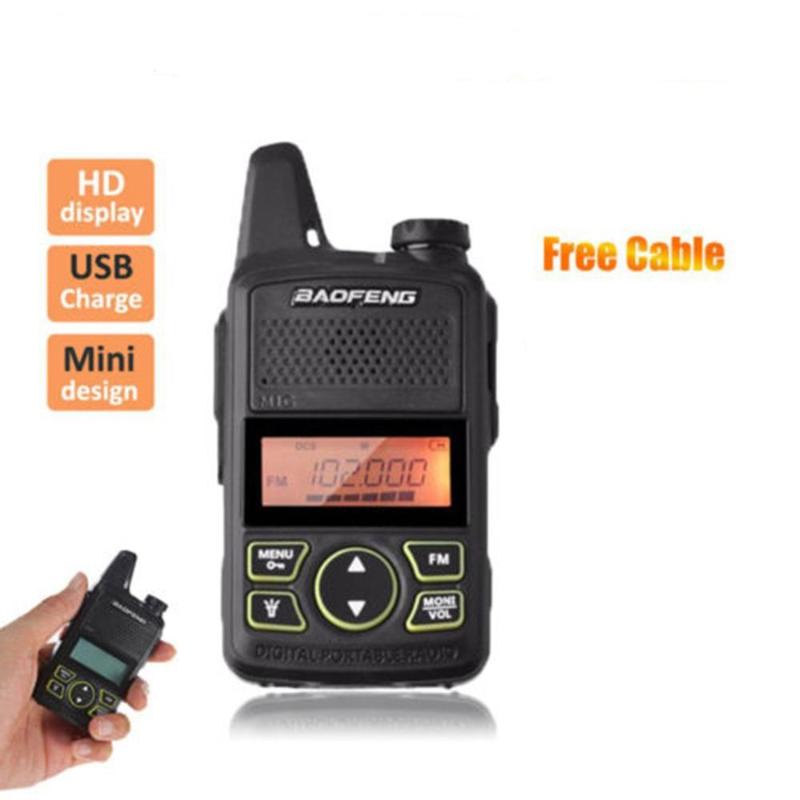 BF-T1 Mini Walkie Talkie Portable Two Way Radio Portable Radio FM Function Handheld Transceiver
BF-T1 Mini Walkie Talkie Portable Two Way Radio Portable Radio FM Function Handheld Transceiver