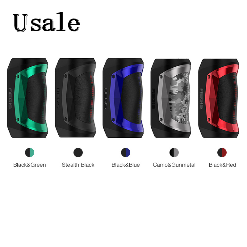 GeekVape Aegis Mini Box Mod 80W Vape Device Built-in 2200mAh Battery Extreme Water Shock and Dust Protections AS Chipset 100% Original
GeekVape Aegis Mini Box Mod 80W Vape Device Built-in 2200mAh Battery Extreme Water Shock and Dust Protections AS Chipset 100% Original