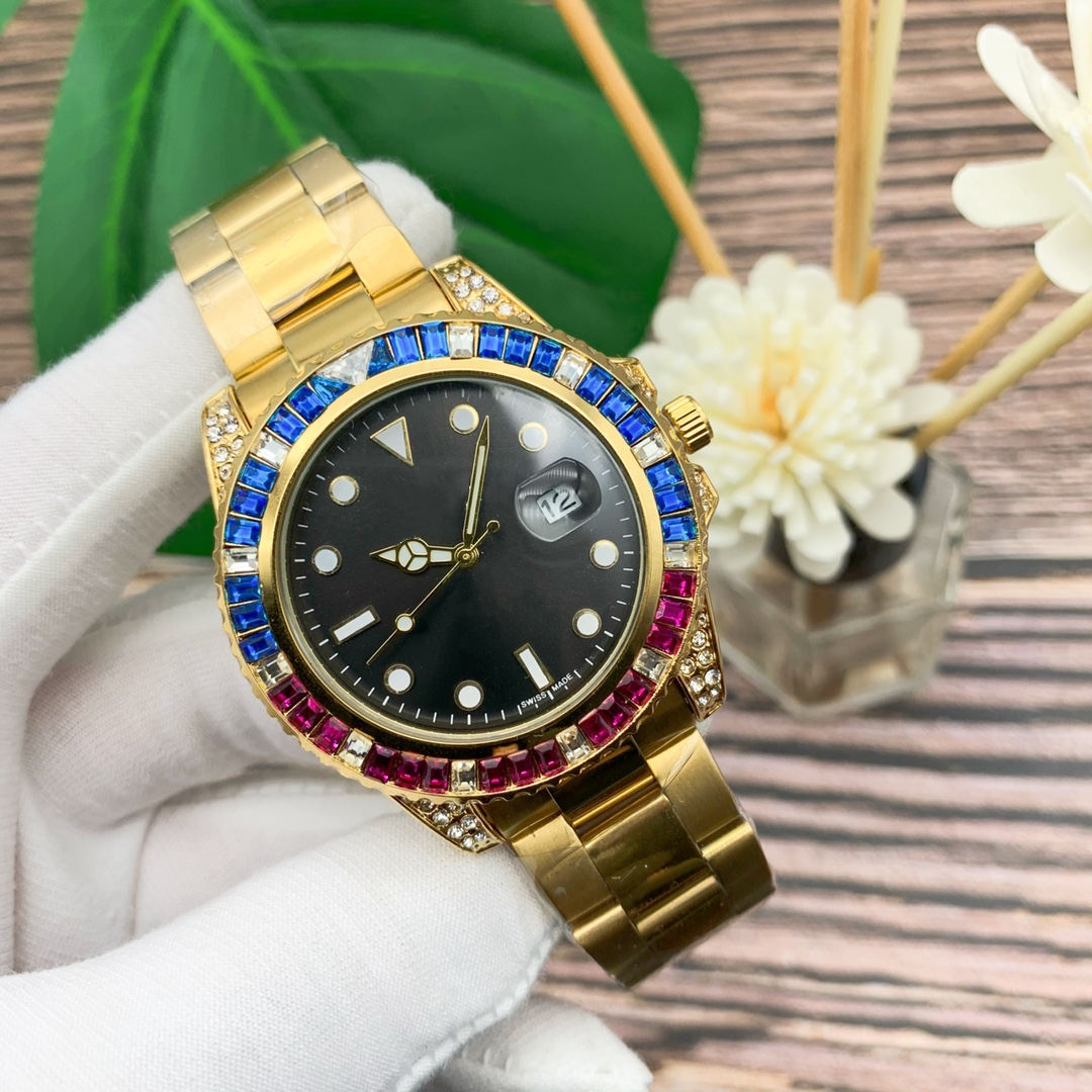 2021 Wholesale Fashion Men Diamond Iced out Watch Stainless Steel Rhinebow Watches Quartz Movement Mens Sport Watches Gift Party Wristwatch, Slivery;brown
2021 Wholesale Fashion Men Diamond Iced out Watch Stainless Steel Rhinebow Watches Quartz Movement Mens Sport Watches Gift Party Wristwatch, Slivery;brown