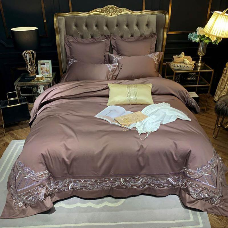 Papa&Mima Brown Gold European 600TC Egyptian Cotton Embroidery Duvet Cover Set Pillow Cases Flat/Fitted Sheet Duvet Cover1, 20204982
Papa&Mima Brown Gold European 600TC Egyptian Cotton Embroidery Duvet Cover Set Pillow Cases Flat/Fitted Sheet Duvet Cover1, 20204982