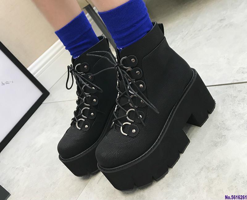 2020 New Ankle Shoes Women Lacing Motorcycle Boots Square Heels Casual Shoes Autumn Platform Heels Leather Short Boots1, Black shoes
2020 New Ankle Shoes Women Lacing Motorcycle Boots Square Heels Casual Shoes Autumn Platform Heels Leather Short Boots1, Black shoes