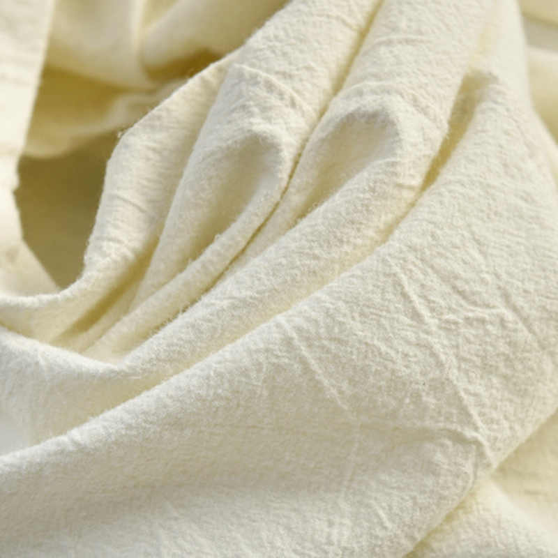 Johnature Casual Style Cotton Linen Women Pants Spring Summer New Elastic Waist Solid Color Women Vintage Wide Leg Pants 201106