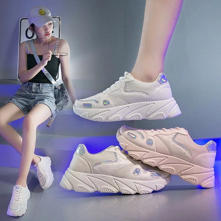 2020 new lace-up white shoes sports casual shoes platform bottom mesh cloth flat women shoes #sY01
2020 new lace-up white shoes sports casual shoes platform bottom mesh cloth flat women shoes #sY01